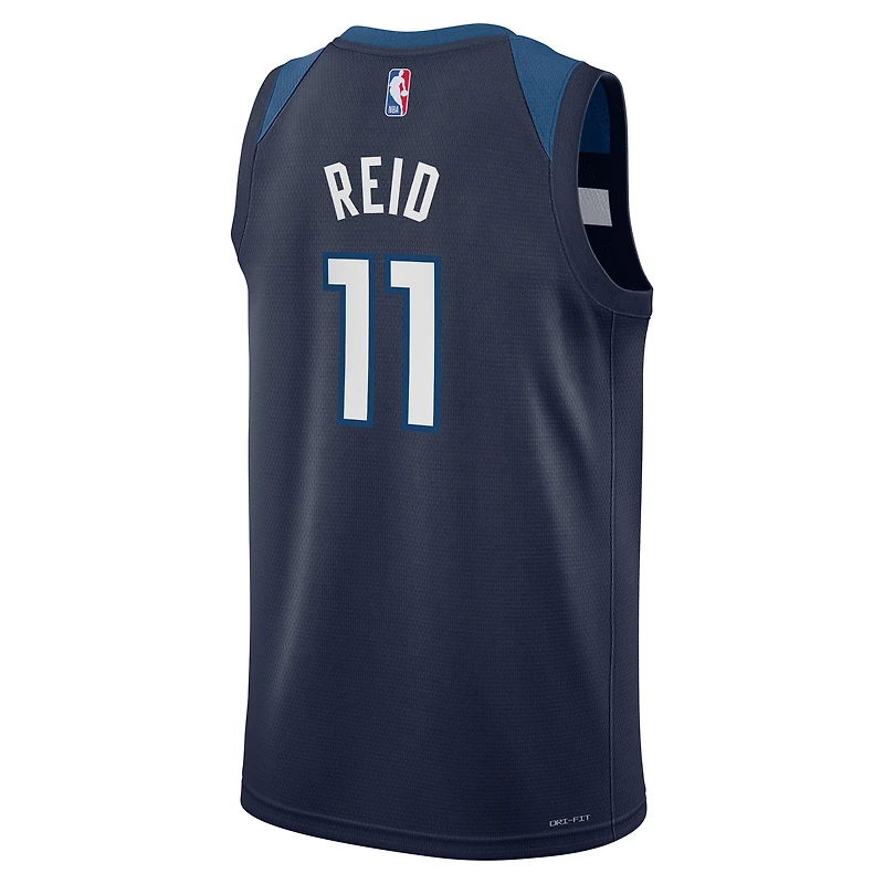 Youth Nike Naz Reid Navy Minnesota Timberwolves Swingman Jersey - Icon Edition
