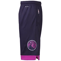 Youth Nike Purple Minnesota Timberwolves 2025/26 City Edition Swingman Performance Shorts