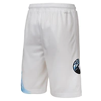 Youth Nike  White Minnesota Timberwolves 2024/25 City Edition Swingman Performance Shorts