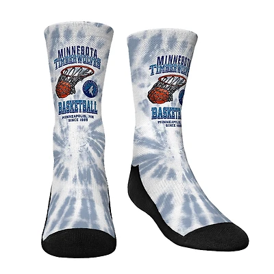 Chaussettes Rock Em pour jeunes Minnesota Timberwolves Vintage Hoop Crew Chaussettes