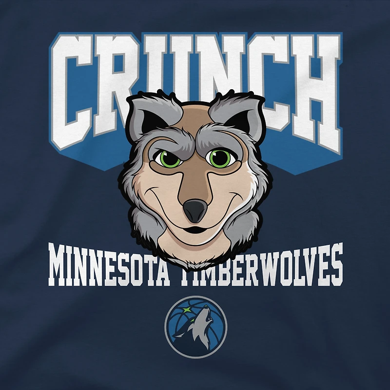 Youth Stadium Essentials  Navy Minnesota Timberwolves Most Valuable Mascot T-Shirt