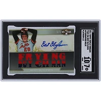Bert Blyleven Minnesota Twins Autographed 2011 Topps Triple Threads Game Used Relic Platinum #TTAR-236 #1/1 SGC Authenticated 7/10 Card