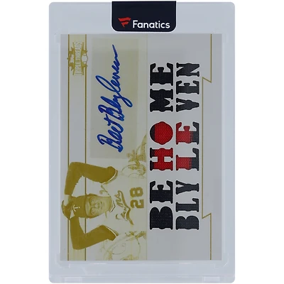 Bert Blyleven Minnesota Twins Autographié 2011 Topps Triple Threads Multi Relic Jaune Plaque d'impression #TTAR-234 #1/1 Carte