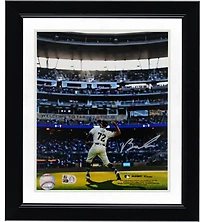 Photographie autographiée de Brooks Lee, Twins du Minnesota, 20 x 25 cm, lors de ses débuts en MLB