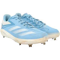 Brooks Lee Minnesota Twins Game-Used Blue/White adidas Cleats from the 2024 MLB Season