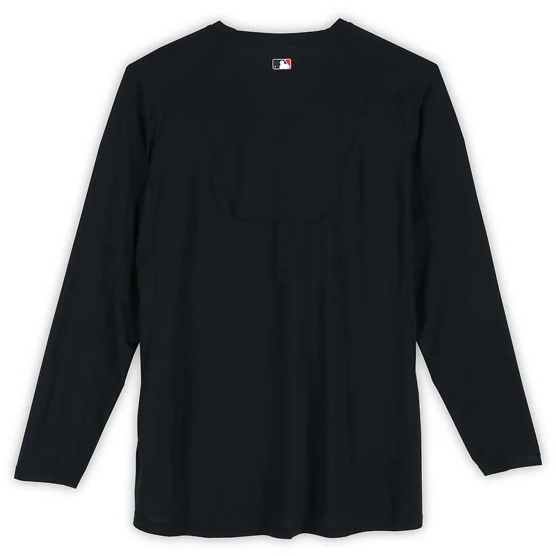 Brooks Lee Minnesota Twins Player-Worn Navy/ Long Sleeve Shirt from the 2024 MLB Season