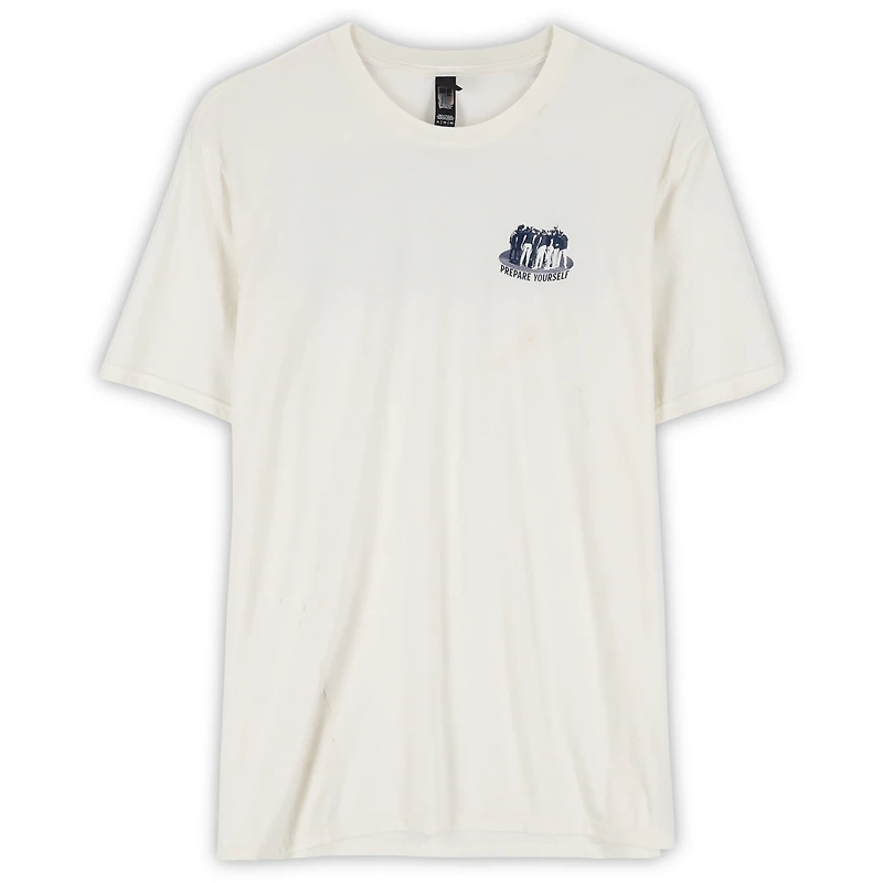 Maillot blanc à manches courtes porté par Brooks Lee, joueur des Minnesota Twins, saison 2024 de la MLB - Taille XL