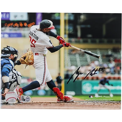 Byron Buxton Minnesota Twins Autographed 8" x 10" Batting Photograph  