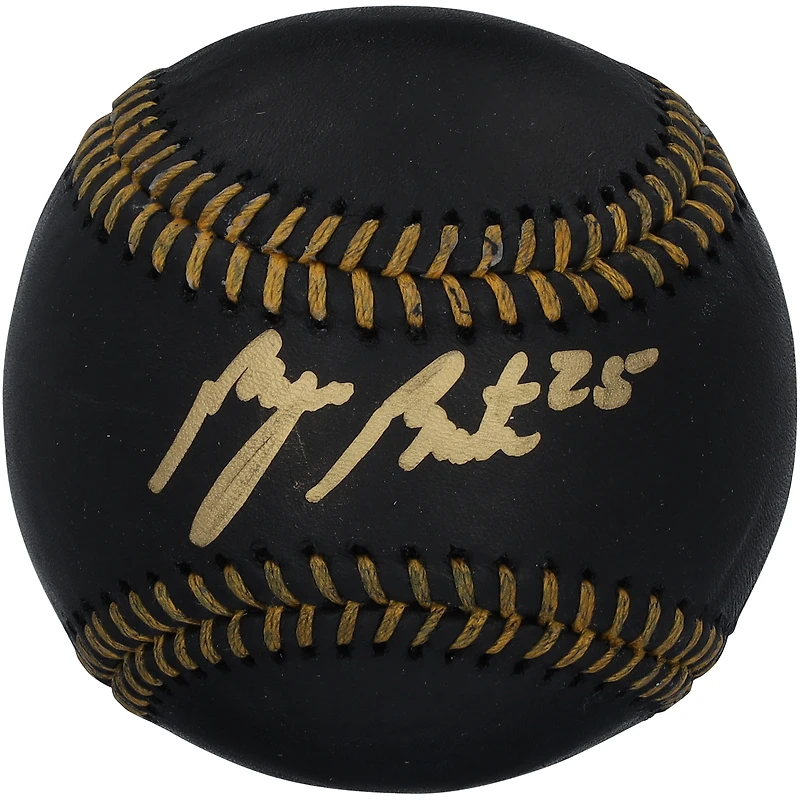 Byron Buxton Minnesota Twins Autographed Black Leather Baseball