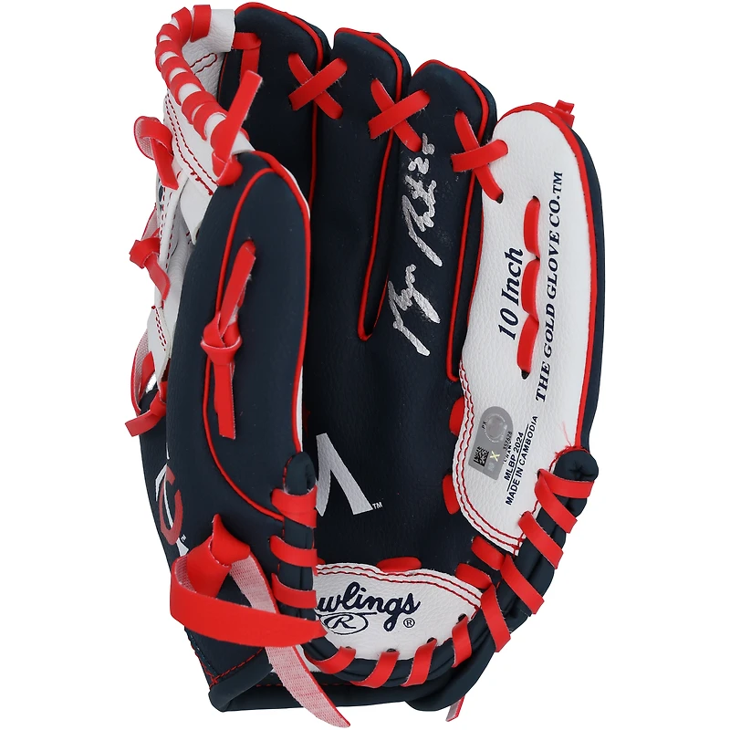 Byron Buxton Minnesota Twins Autographed Rawlings 10" Collectible Team Logo Glove