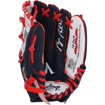 Gant Rawlings de collection de 10 pouces avec logo de l'équipe, autographié par Byron Buxton des Twins du Minnesota