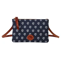 Dooney & Bourke Minnesota Twins Sac à main à bandoulière avec fermeture éclair sur le dessus