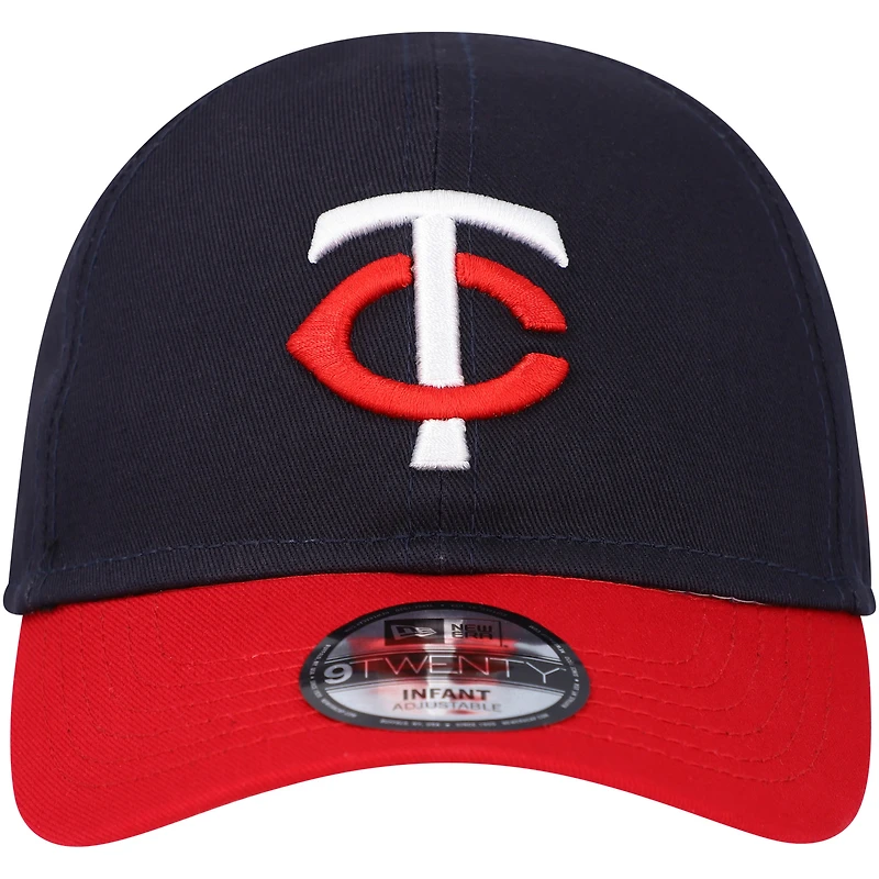 Infant New Era Navy Minnesota Twins Team Color My First 9TWENTY Flex Hat