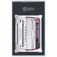 Carte autographiée de Luke Keaschall (Minnesota Twins), édition 2023, Bowman Draft Blue Refractor Chrome Prospect Auto. Numéro d'article : CDA-LK, numéro 55/150. Authentifiée par SGC (9/10).