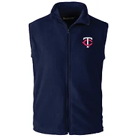 Men's Dunbrooke  Navy Minnesota Twins Full-Zip Vest