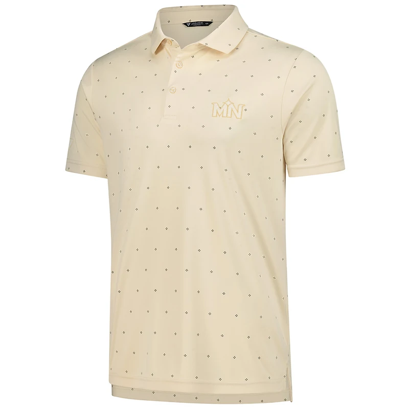 Polo Vision crème pour homme Levelwear des Twins du Minnesota