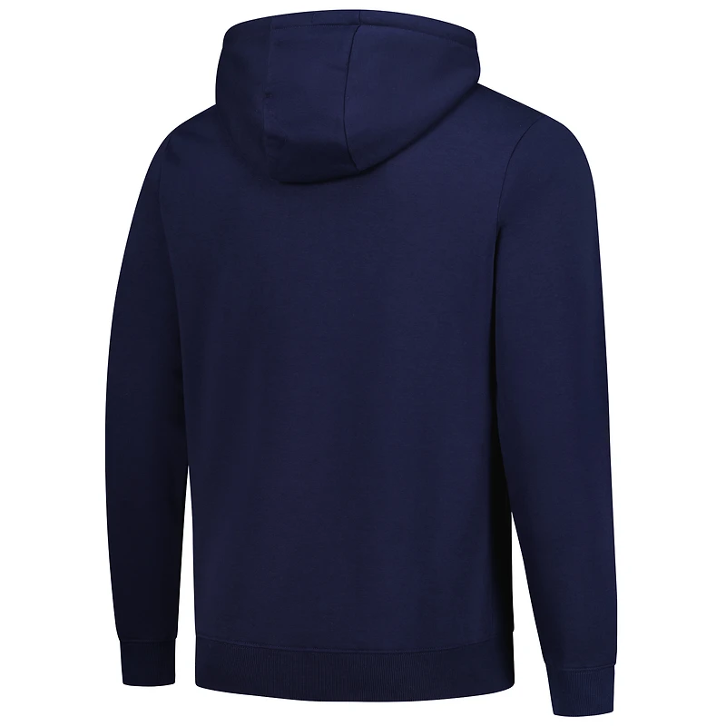 Sweat à capuche en polaire bleu marine Podium des Twins du Minnesota Levelwear pour homme