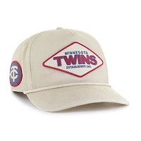 Men's '47 Khaki Minnesota Twins Cairn Hitch Adjustable Hat