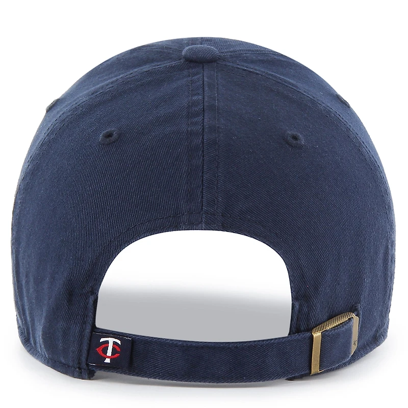 Casquette réglable '47 Navy Minnesota Twins Clean Up pour homme