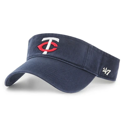 Men's '47 Navy Minnesota Twins Clean Up Adjustable Visor