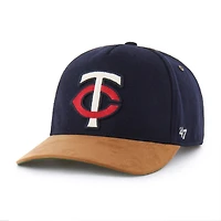 Men's '47  Navy Minnesota Twins Gold Age Hitch Adjustable Hat