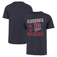 Men's '47 Navy Minnesota Twins Outlast Franklin T-Shirt