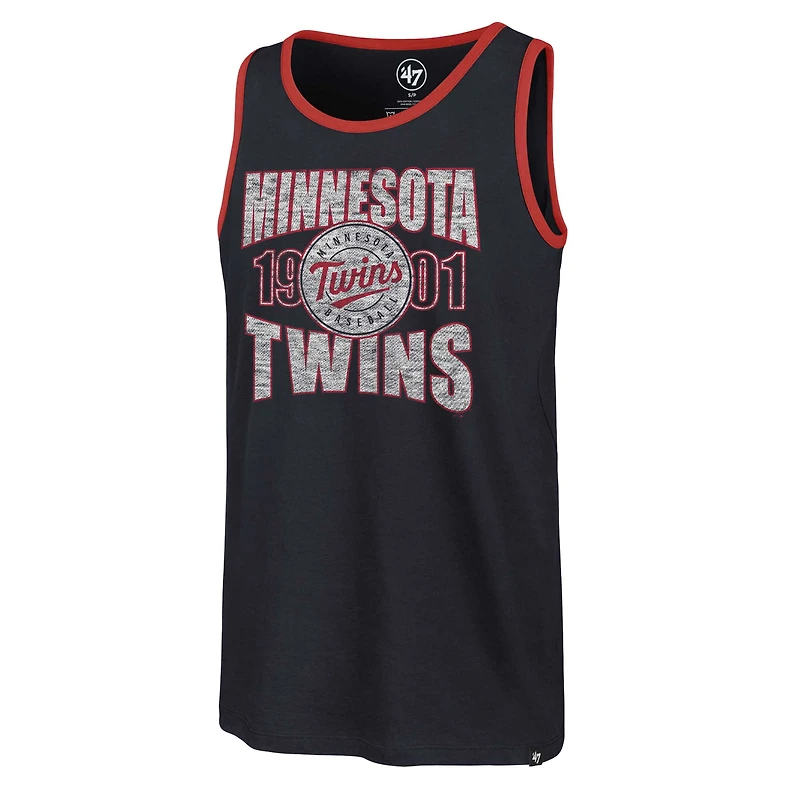 Débardeur Franklin '47 Navy Minnesota Twins Upload pour hommes