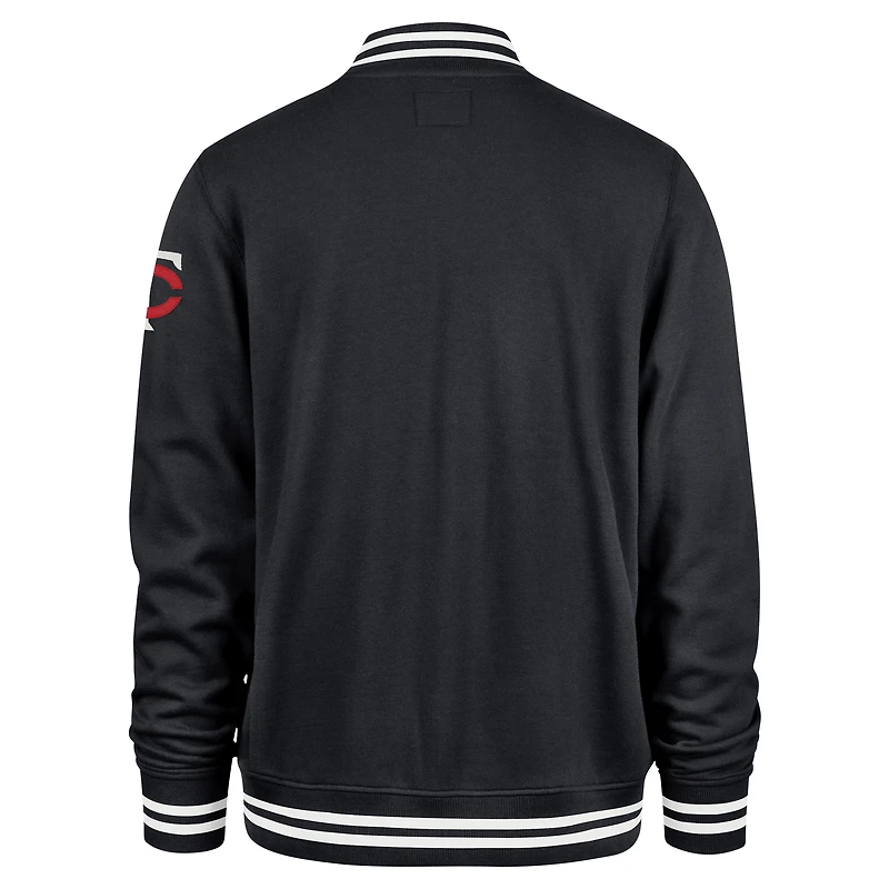 Men's '47 Navy Minnesota Twins Wax Pack Pro Camden Full-Zip Track Jacket