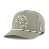 Men's '47  Olive Minnesota Twins Canyon Ranchero Hitch Adjustable Hat