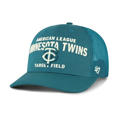 Men's '47 Teal Minnesota Twins Contemporary Hitch Adjustable Trucker Hat