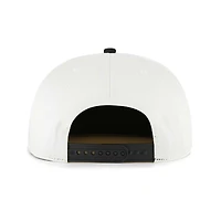 Men's '47 White/Black Minnesota Twins Foundation Captain Snapback Hat