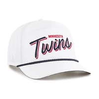 Men's '47  White Minnesota Twins Brrr Fairway Hitch Adjustable Hat