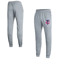 Pantalon de jogging Champion Powerblend gris chiné pour homme