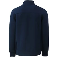 Veste zippée intégrale recyclée Roam pour homme, bleu marine, des Twins du Minnesota, de coupe Cutter & Buck, couleur grande taille