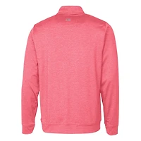 Pull-over zippé Stealth Heathered rouge des Twins du Minnesota pour homme, Cutter & Buck