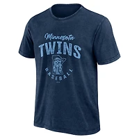 Men's Darius Rucker Collection by Fanatics Navy Minnesota Twins Cooperstown Washed T-Shirt