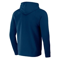 Men's Darius Rucker Collection by Fanatics  Navy Minnesota Twins Waffle-Knit Raglan Pullover Hoodie