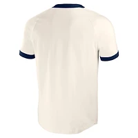 T-shirt Henley Raglan blanc pour homme de la collection Darius Rucker Fanatics des Minnesota Twins