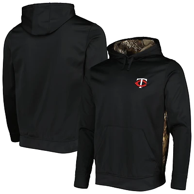 Sweat à capuche Dunbrooke noir/camouflage Minnesota Twins Ranger pour homme