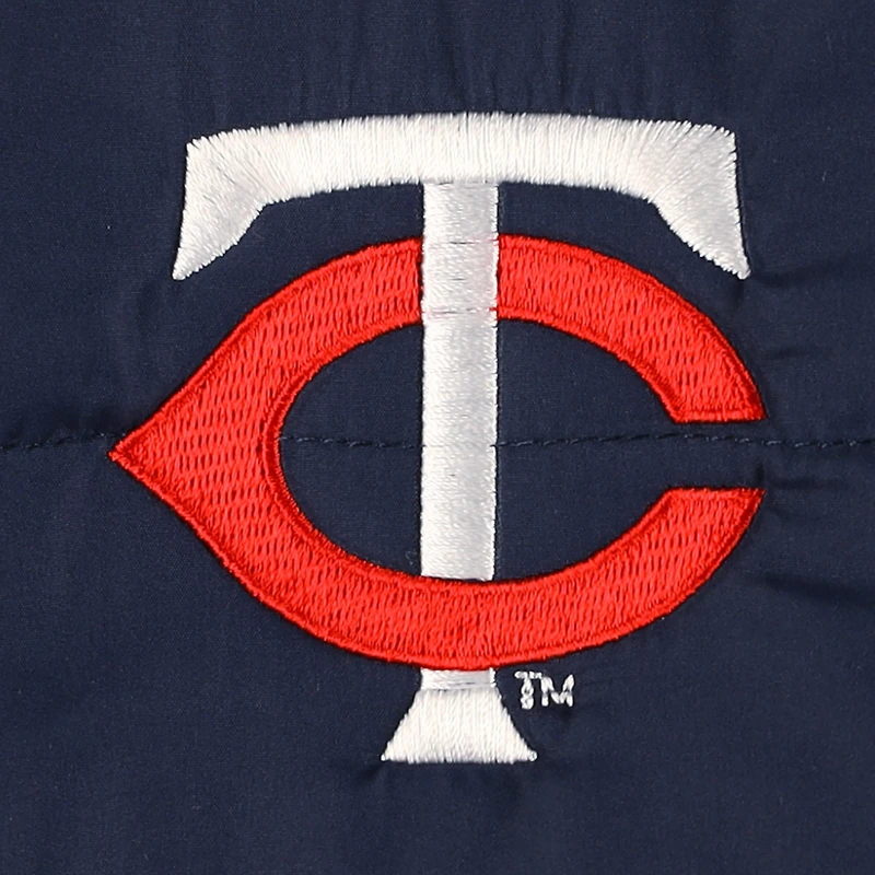 Veste entièrement zippée Dunbrooke Heather Navy Minnesota Twins Explorer pour hommes