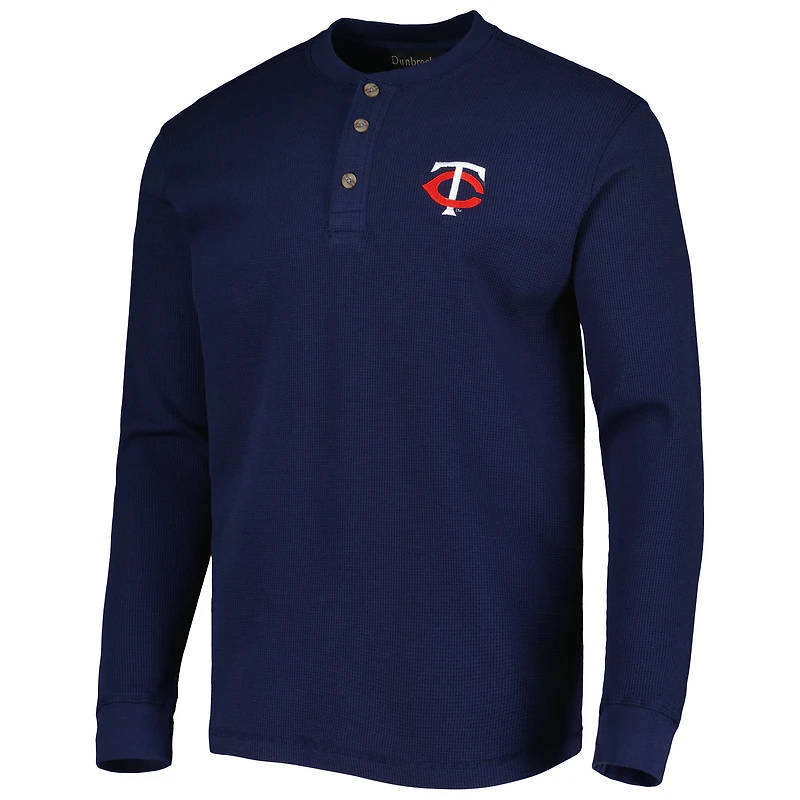 T-shirt à manches longues Dunbrooke Minnesota Twins Navy Maverick pour homme