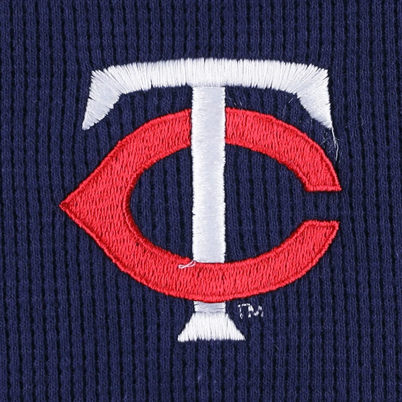 T-shirt à manches longues Dunbrooke Minnesota Twins Navy Maverick pour homme
