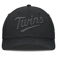Men's Fanatics Black Minnesota Twins Overpower Flex Hat