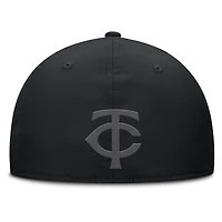 Casquette Overpower Flex noire pour homme des Twins du Minnesota Fanatics