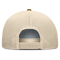Men's Fanatics Brown Minnesota Twins A-Frame Trucker Adjustable Hat