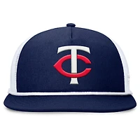 Men's Fanatics Navy/White Minnesota Twins Clubhouse Change Up Snapback Hat