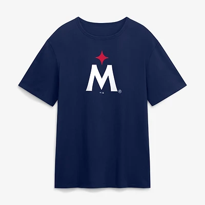 T-shirt Fanatics bleu marine Minnesota Twins avec logo alternatif Legacy pour homme
