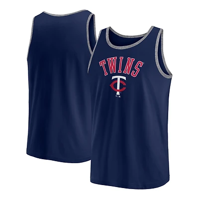 Men's Fanatics Navy Minnesota Twins Bet Tank Top
