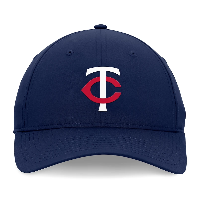 Men's Fanatics Navy Minnesota Twins Front Office Ripstop Unstructured Adjustable Hat