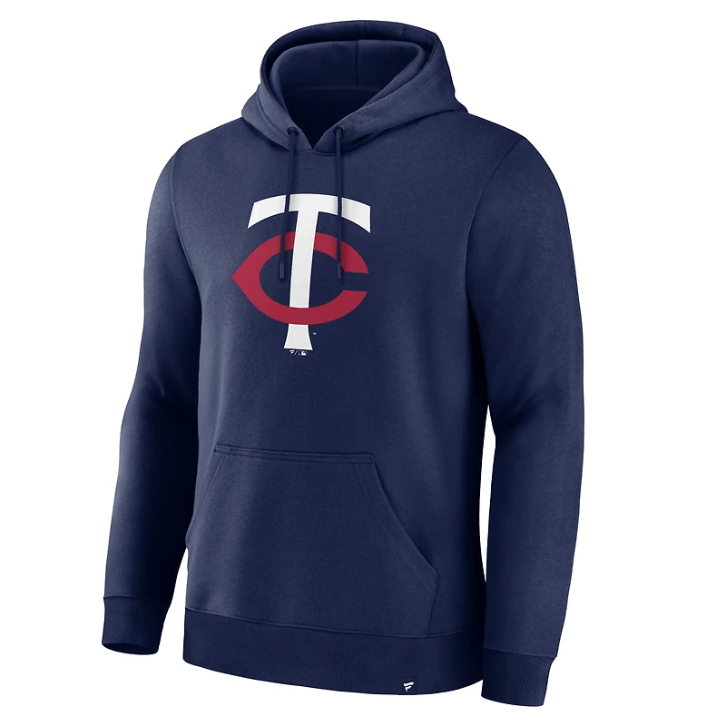 Men's Fanatics Navy Minnesota Twins Primary Logo Legacy Hoodie